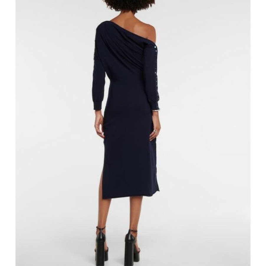 Clothing * | Altuzarra Jeevika Merino-Blend Midi Dress