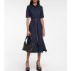 Clothing * | Altuzarra Kieran Denim Midi Dress