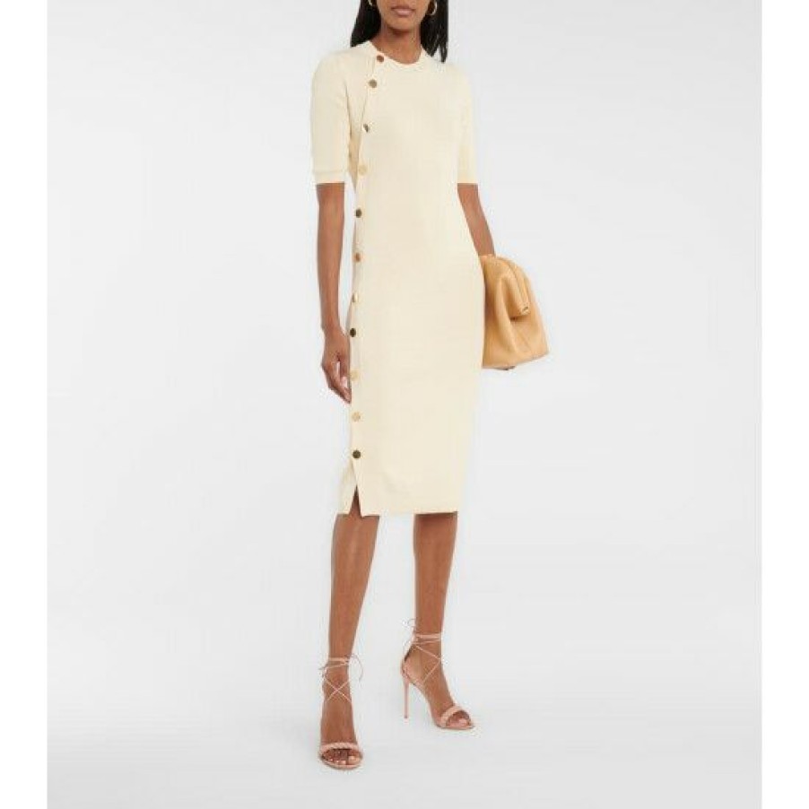 Clothing * | Altuzarra Minamoto Ribbed-Knit Midi Dress