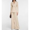 Clothing * | Altuzarra Rudy Wide-Leg Cotton-Blend Pants