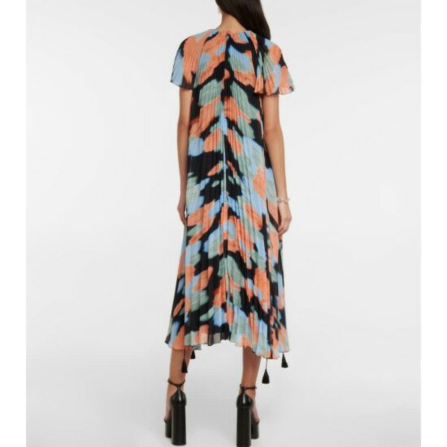 Clothing * | Altuzarra Nyissa Printed Georgette Maxi Dress