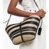 Bags * | Altuzarra Watermill Striped Raffia Crossbody Bag