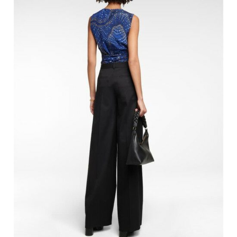 Clothing * | Altuzarra Dale Low-Rise Wool Pants