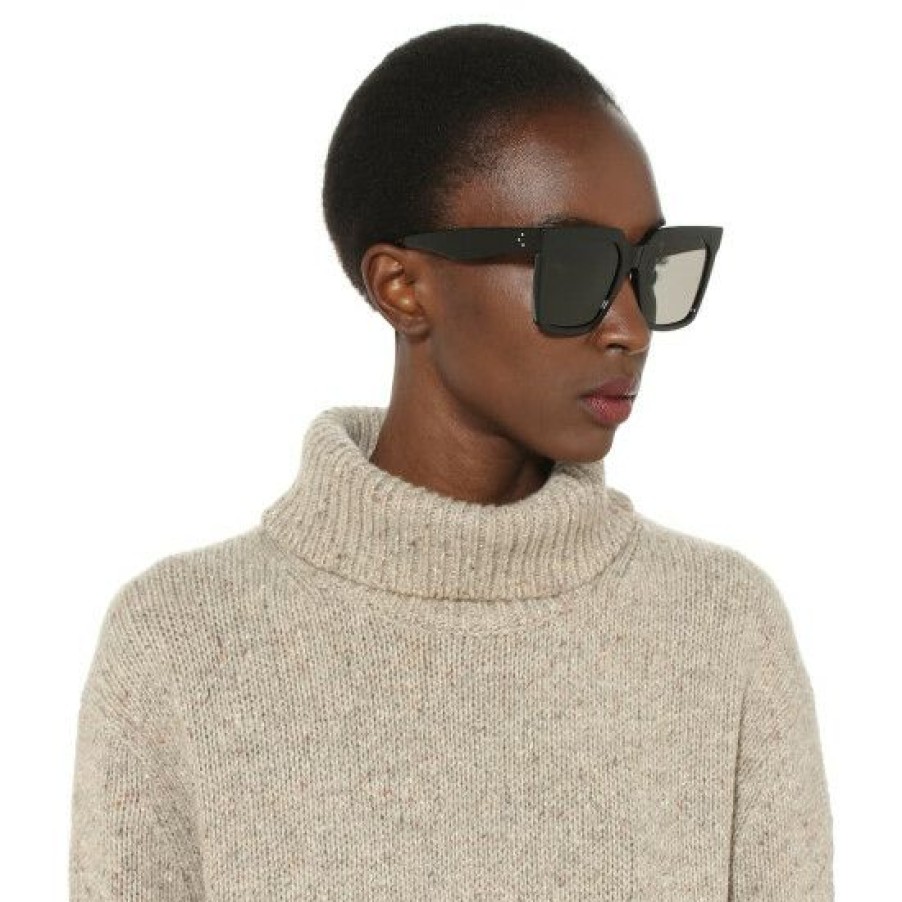 Accessories * | Celine Eyewear Square Acetate Sunglasses