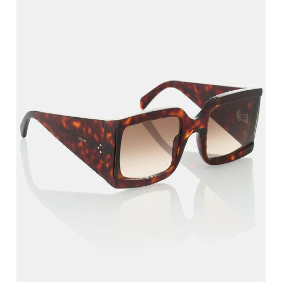 Accessories * | Celine Eyewear Square Acetate Sunglasses