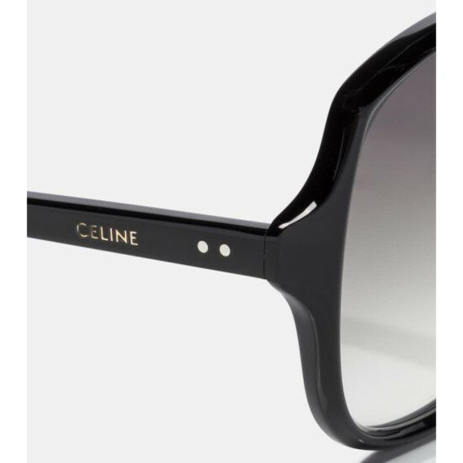 Accessories * | Celine Eyewear Square Acetate Sunglasses