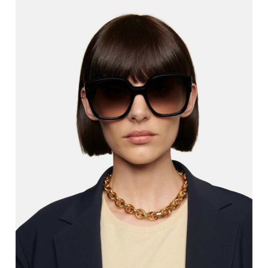 Accessories * | Celine Eyewear D-Frame Acetate Sunglasses