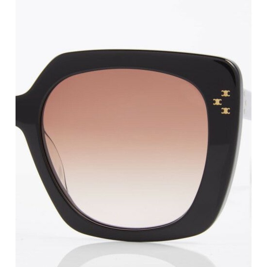 Accessories * | Celine Eyewear Oversized Square Sunglasses