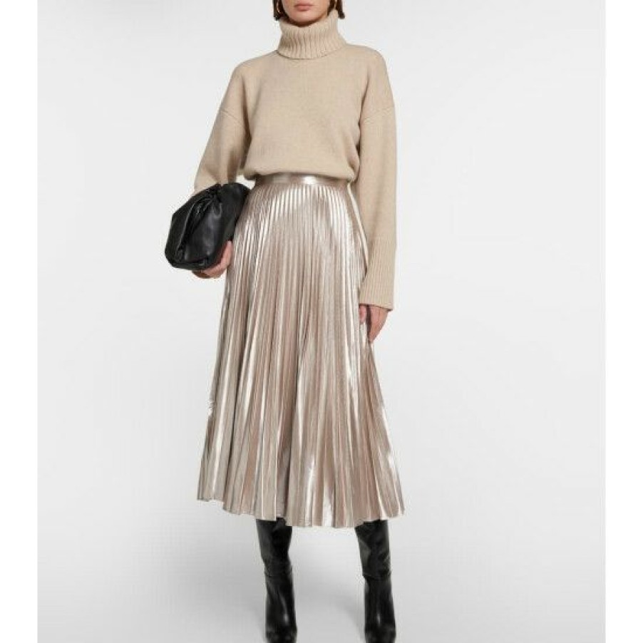 Clothing * | Altuzarra Sif Pleated Midi Skirt