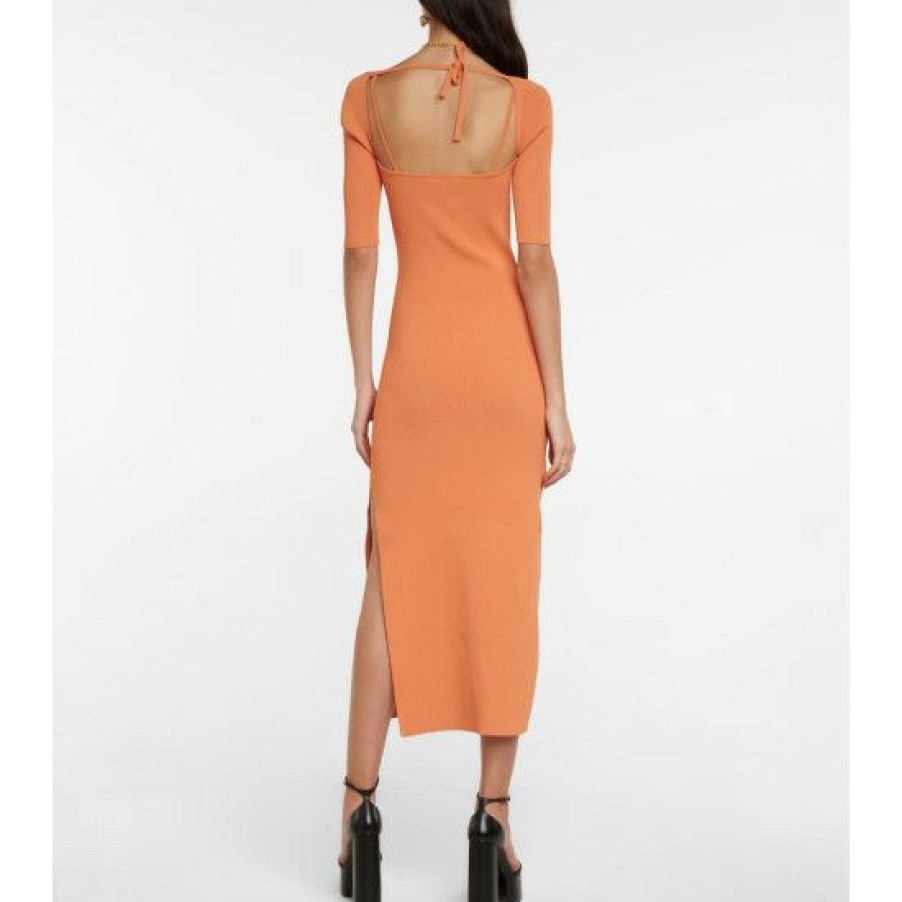 Clothing * | Altuzarra Mareen Ribbed-Knit Midi Dress