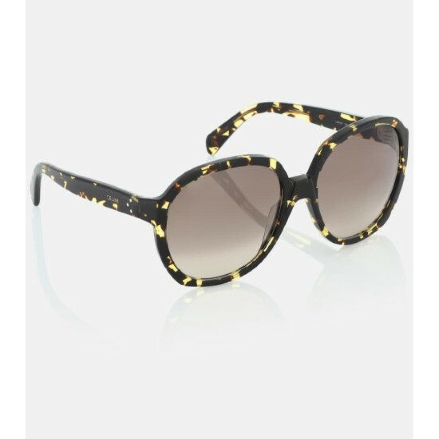 Accessories * | Celine Eyewear Oversized Round Sunglasses