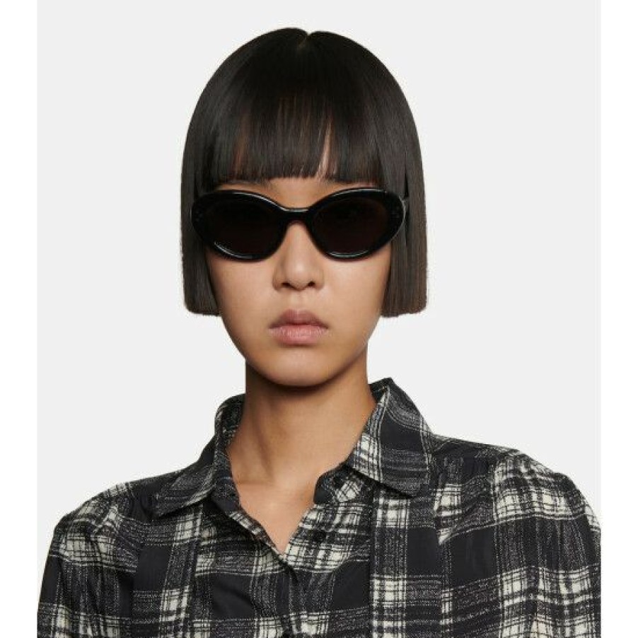 Accessories * | Celine Eyewear Oval Sunglasses