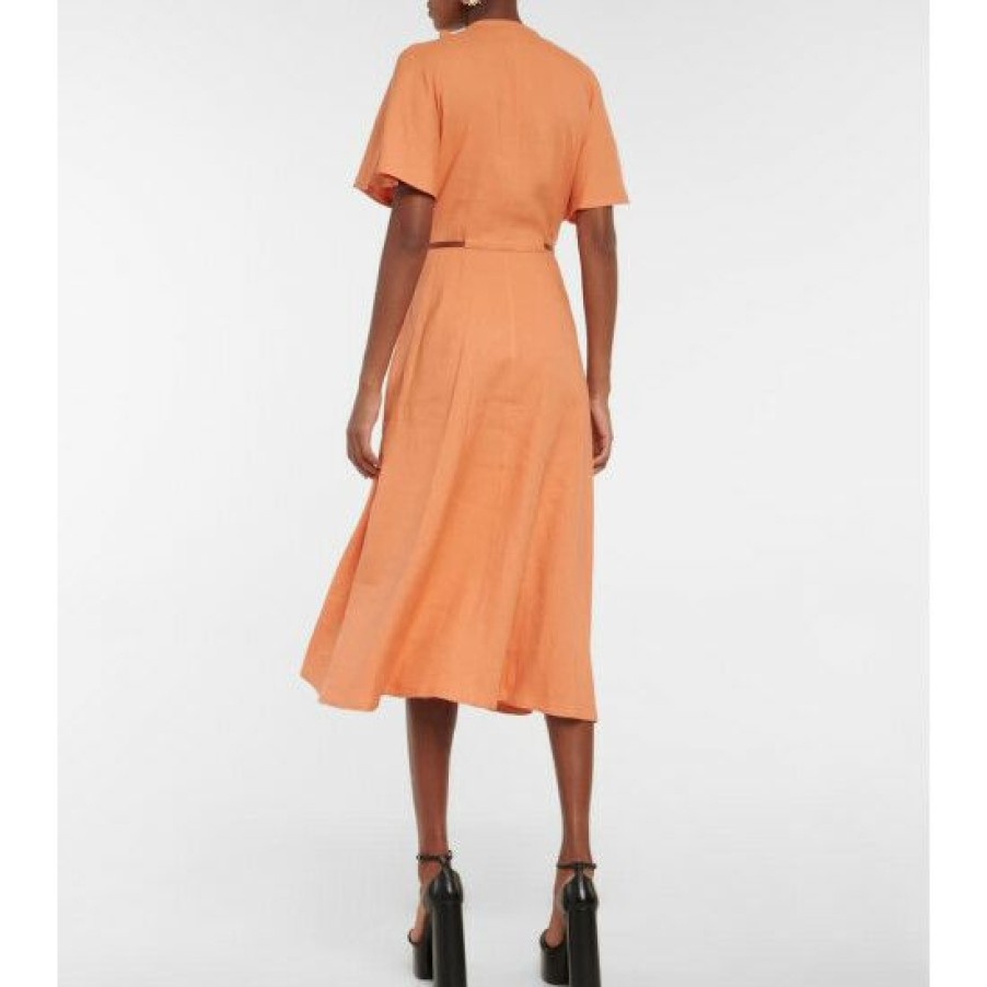 Clothing * | Altuzarra Belted Midi Dress