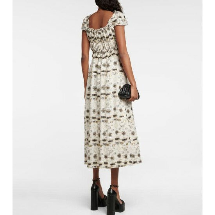 Clothing * | Altuzarra Silk-Blend Midi Dress