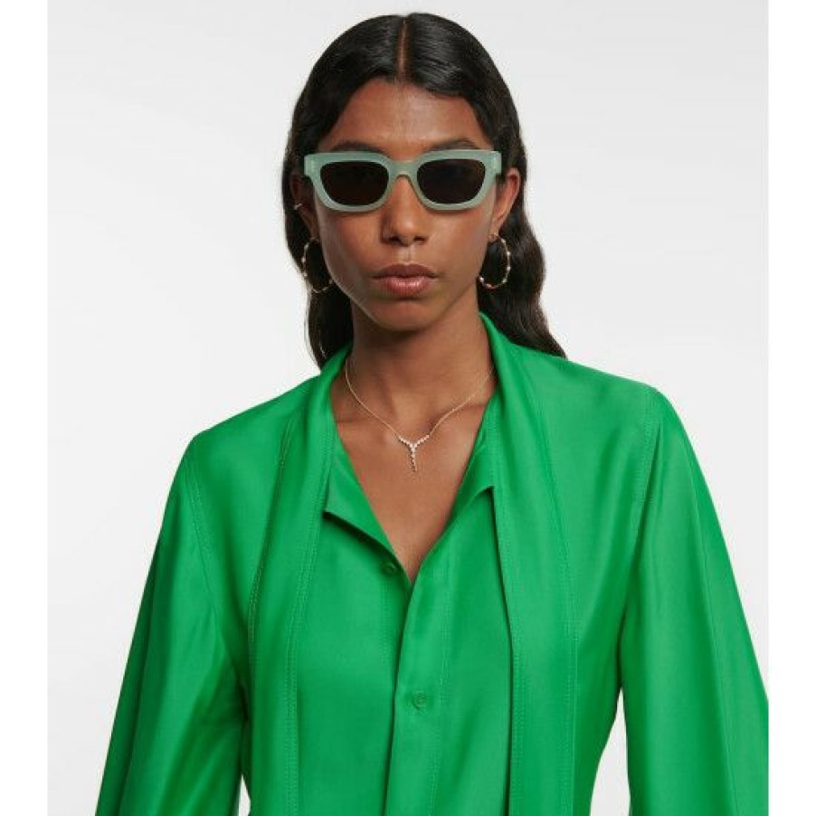 Accessories * | Celine Eyewear Rectangular Sunglasses