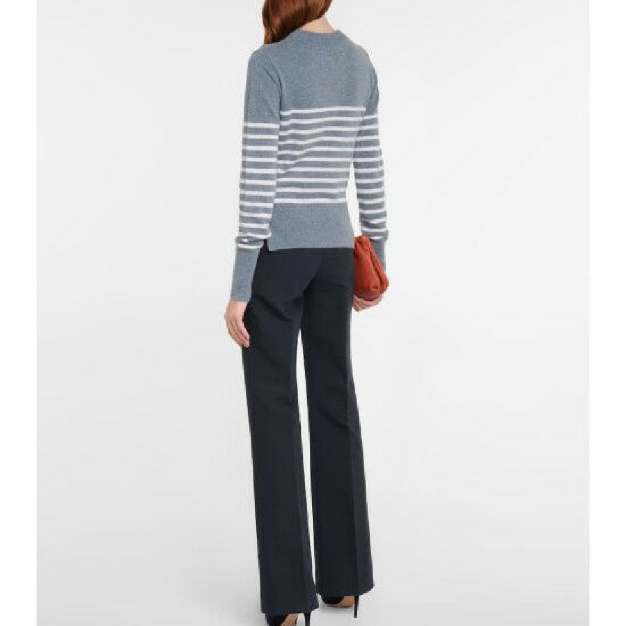 Clothing * | Altuzarra Camarina Striped Cashmere Sweater